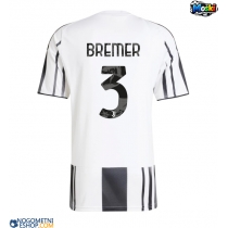 Moški Nogometni dresi Juventus Gleison Bremer #3 Domači 2025-26 Kratek Rokav